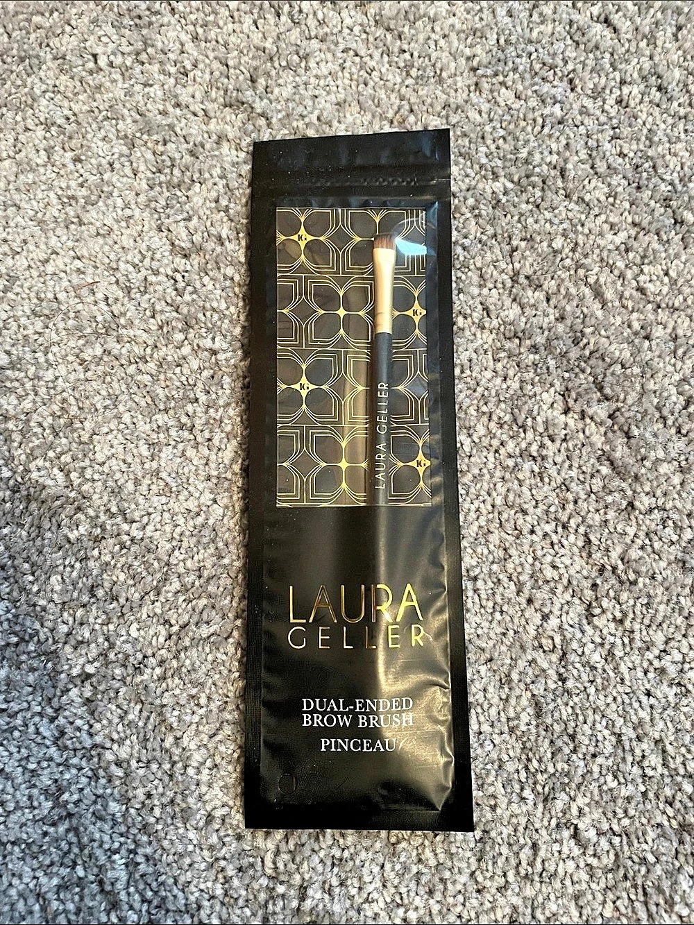 Laura Geller Dual-Ended Brow Brush NWT
